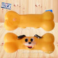 Training Teeth Cleaning Bone Shape Squeaky Dog Toy